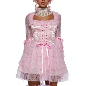 BRIDGERTON MARIE ANTOINETTE DRESS